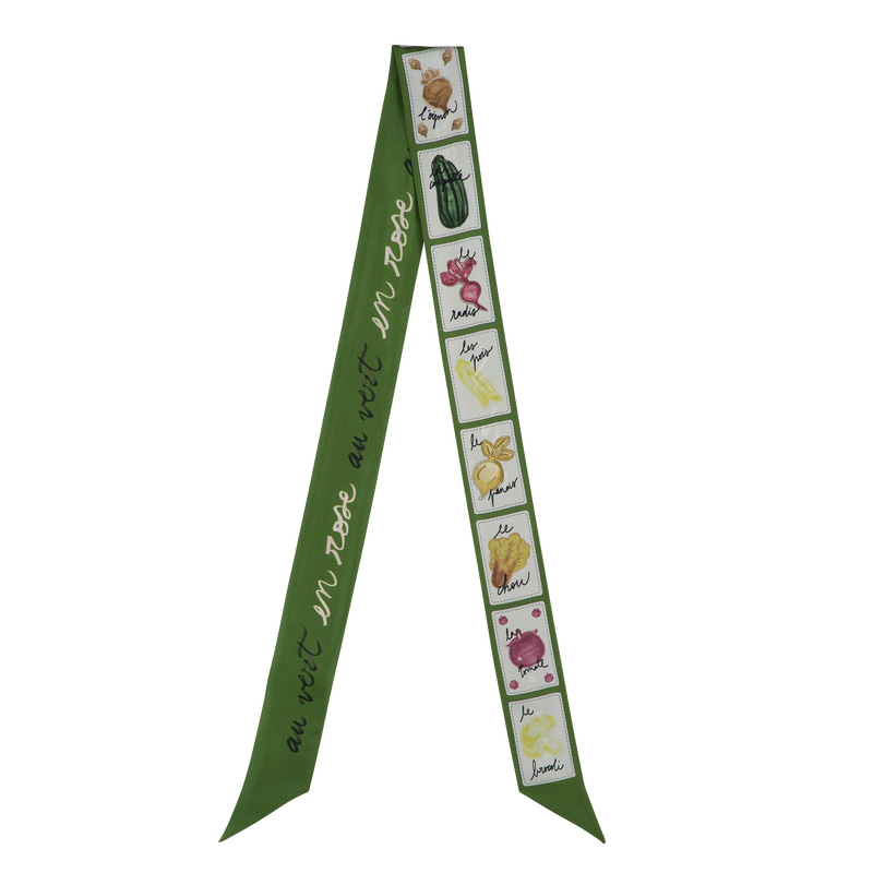 Bandolete Longchamp Pink and Green Headband Feminino Laurel | LC-ZVXV2589