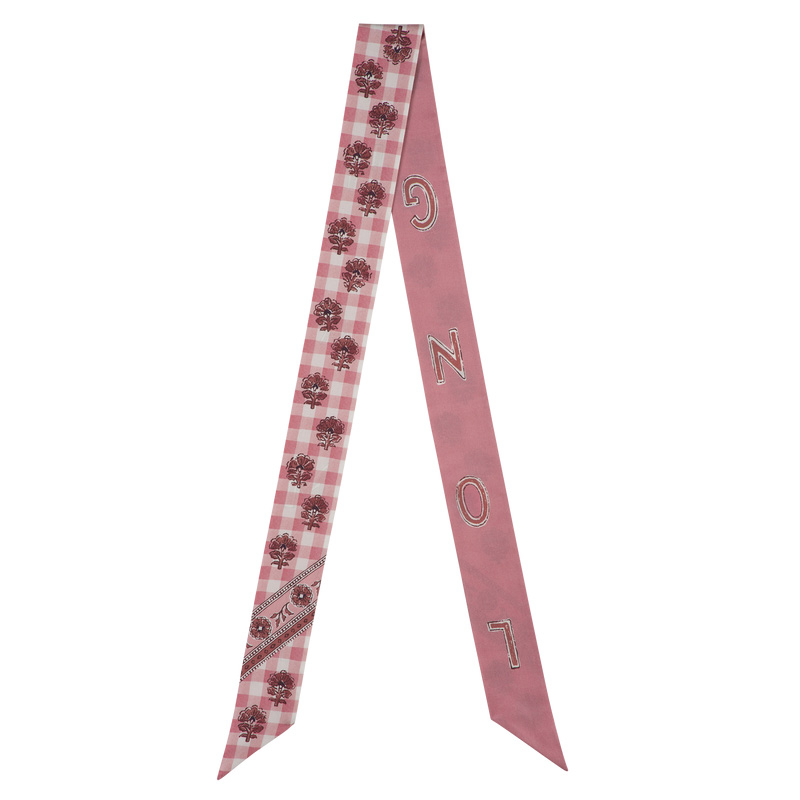 Bandolete Longchamp The Bucolic Escapade Headband Feminino Blush | LC-GCRV1727