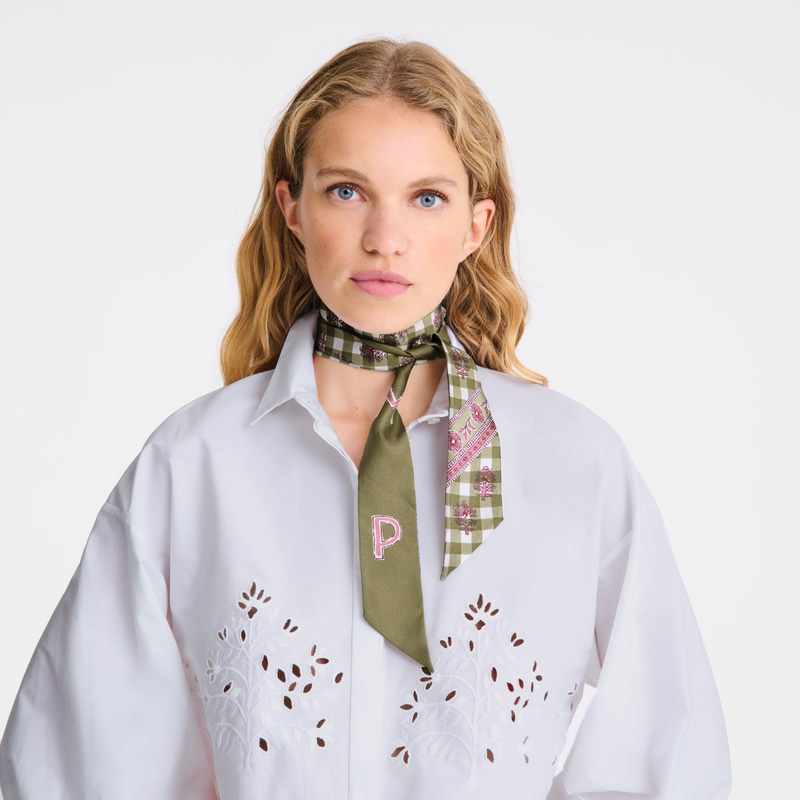 Bandolete Longchamp The Bucolic Escapade Headband Feminino Artichoke | LC-YDLX0831