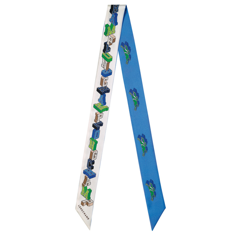 Bandolete Longchamp University Headband Feminino Paper | LC-FAYG6097