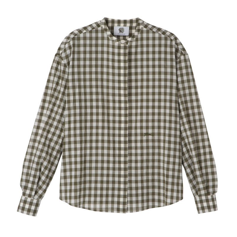 Blusa Longchamp Shirt Feminino Artichoke | LC-OJJC9649