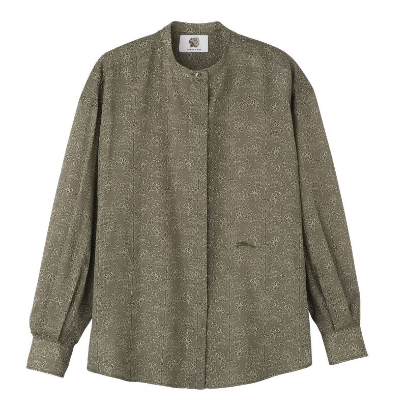 Blusa Longchamp Shirt Feminino Laurel | LC-ZRLC3693