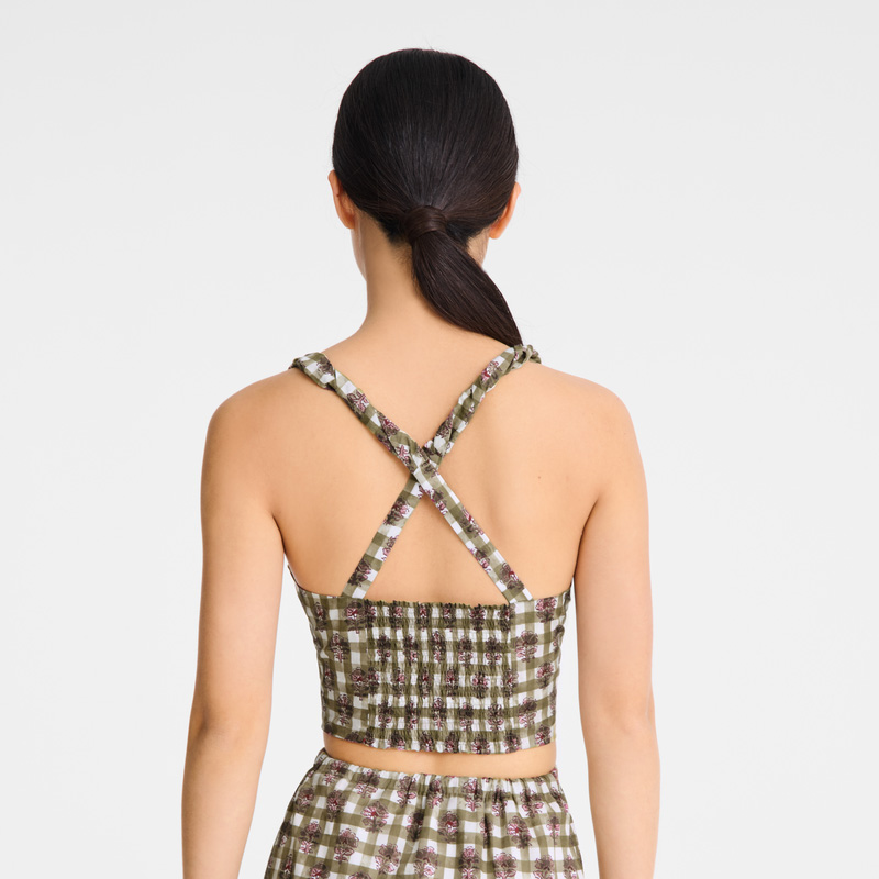 Blusa Longchamp Top Feminino Artichoke | LC-ORZX3639