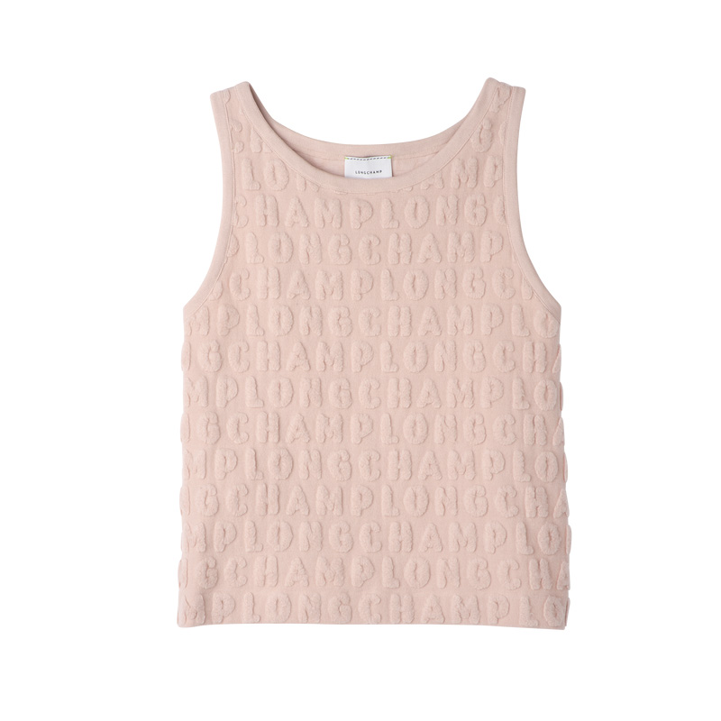 Blusa Longchamp Top Feminino Nude | LC-ZXHC8678