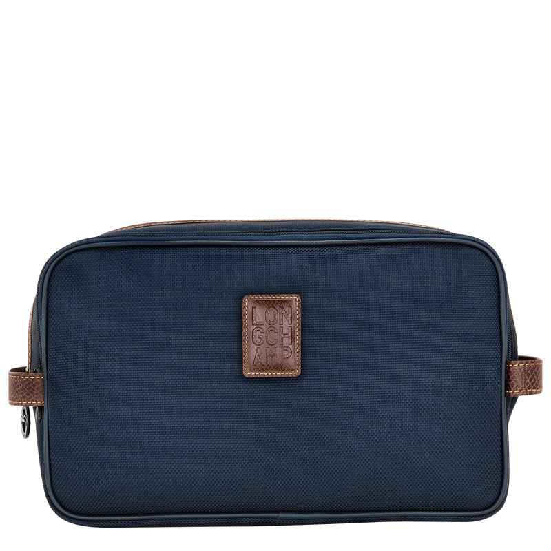 Bolsa Higiene Longchamp Boxford Toiletry case Feminino Azuis | LC-VDYT3856