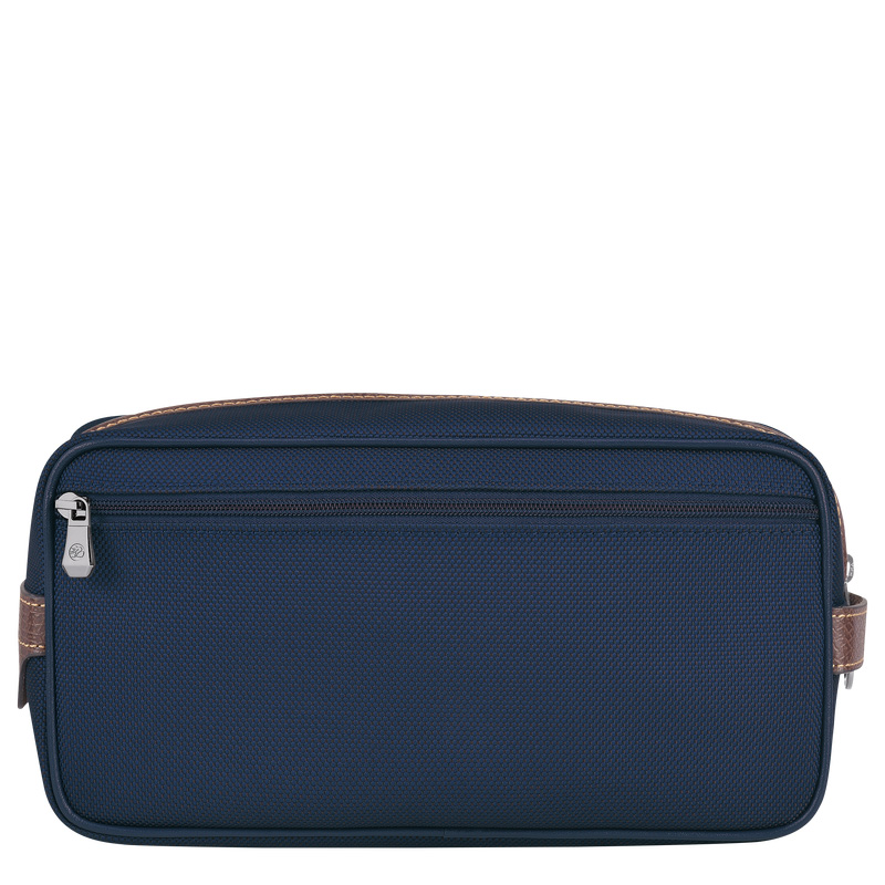 Bolsa Higiene Longchamp Boxford Toiletry case Feminino Azuis | LC-FXXH1966