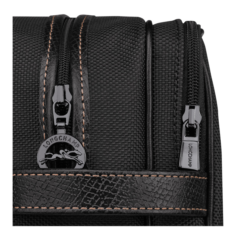 Bolsa Higiene Longchamp Boxford Toiletry case Masculino Pretas | LC-AVTT0986