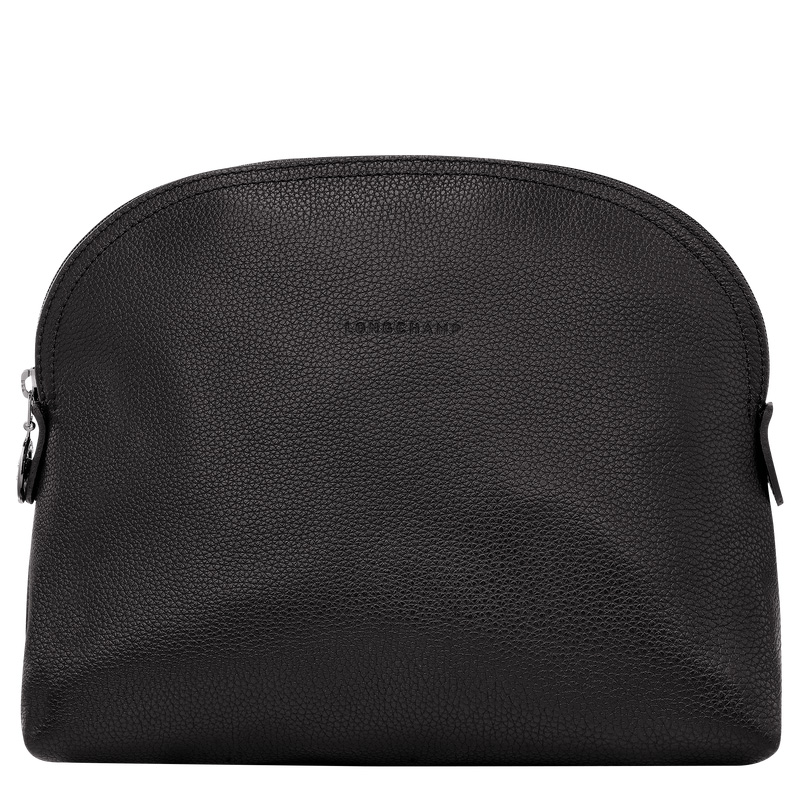 Bolsa Higiene Longchamp Le Foulonné Toiletry case Feminino Pretas | LC-XMAM3238