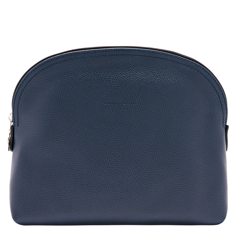 Bolsa Higiene Longchamp Le Foulonné Toiletry case Masculino Azul Marinho | LC-PSFQ0191