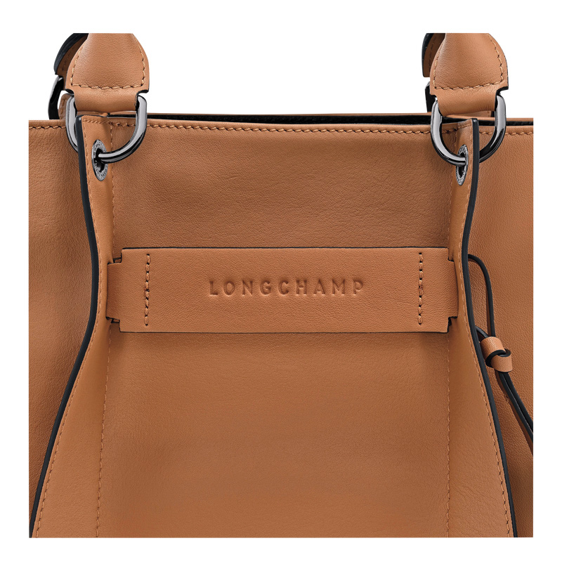 Bolsa de Mão Longchamp 3D L Handbag Feminino Natural | LC-TTHS5908