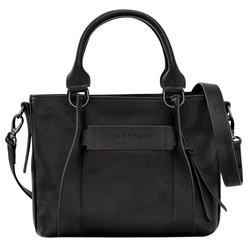 Bolsa de Mão Longchamp 3D S Handbag Feminino Pretas | LC-XZBS1601