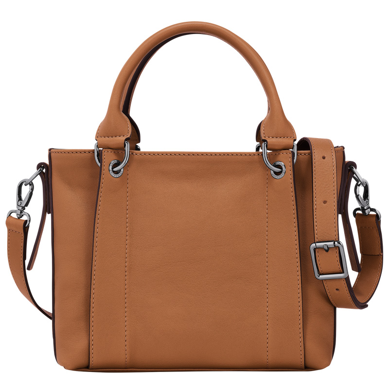 Bolsa de Mão Longchamp 3D S Handbag Feminino Natural | LC-ZNIJ6740