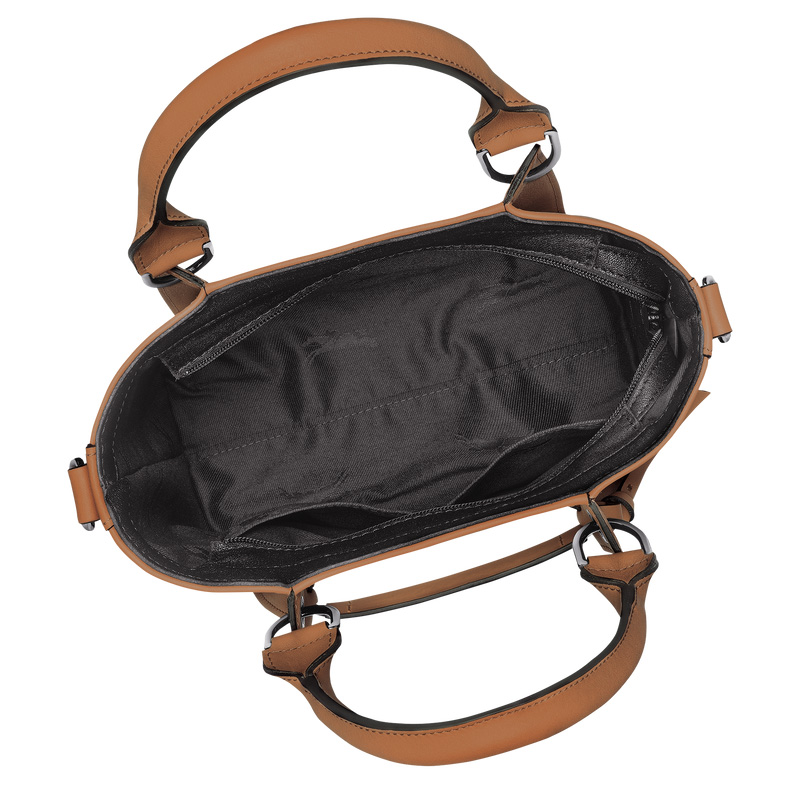 Bolsa de Mão Longchamp 3D S Handbag Feminino Natural | LC-ZNIJ6740