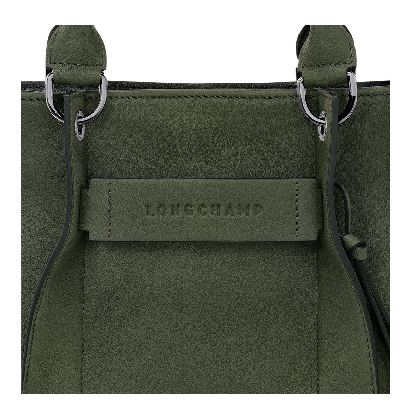 Bolsa de Mão Longchamp 3D S Handbag Feminino Caqui | LC-WWRV6251