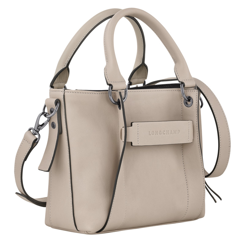 Bolsa de Mão Longchamp 3D S Handbag Feminino Clay | LC-PSUX1113