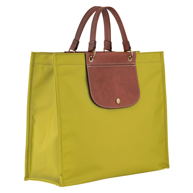 Bolsa de Mão Longchamp Cabas L Tote Bag Feminino Verdes | LC-VCUO3179