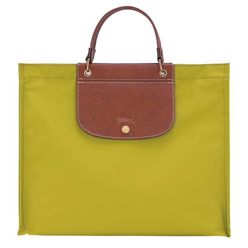 Bolsa de Mão Longchamp Cabas L Tote Bag Feminino Verdes | LC-VCUO3179