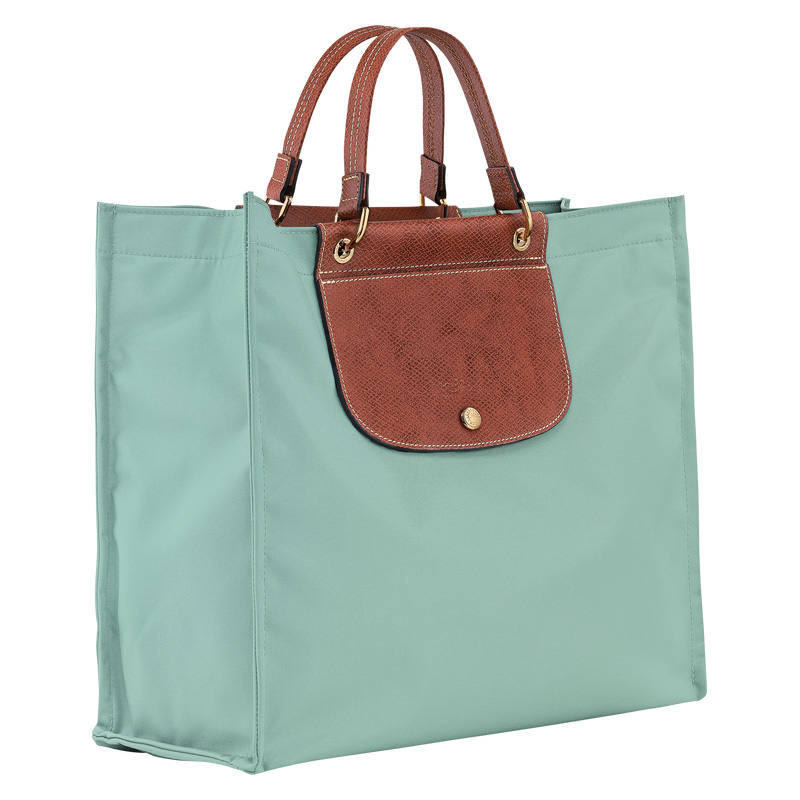 Bolsa de Mão Longchamp Cabas L Tote Bag Feminino Vervain | LC-UJVX0771