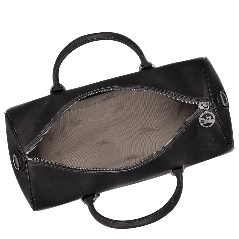 Bolsa de Mão Longchamp Daylong L Handbag Feminino Pretas | LC-TJMV4906