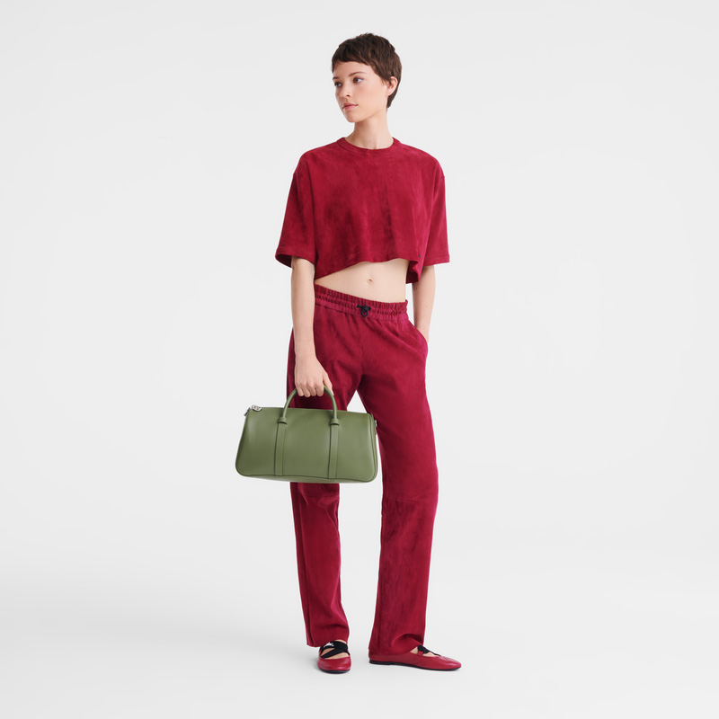 Bolsa de Mão Longchamp Daylong L Handbag Feminino Laurel | LC-DEEY0948