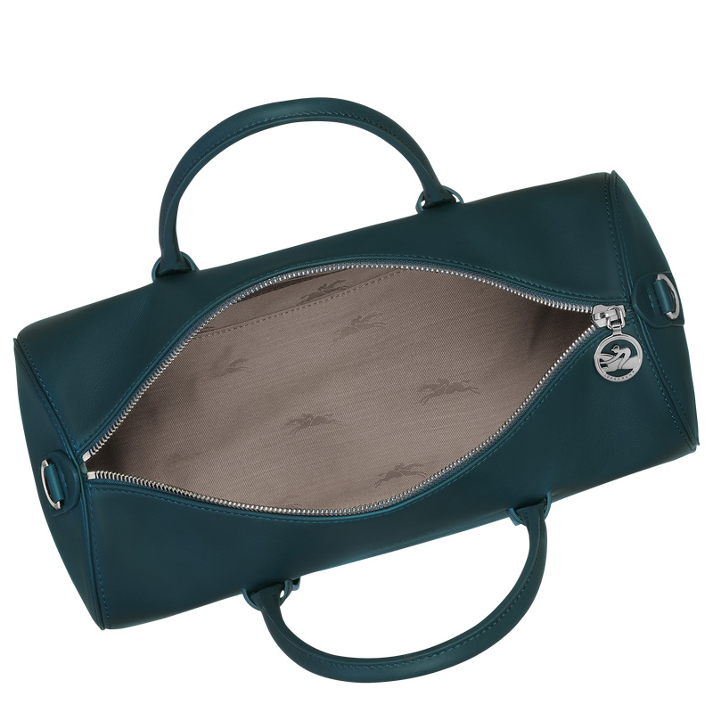 Bolsa de Mão Longchamp Daylong L Handbag Feminino Azuis | LC-JISP5690