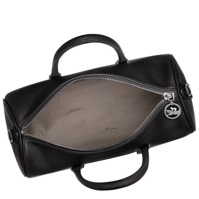 Bolsa de Mão Longchamp Daylong M Handbag Feminino Pretas | LC-SSGB6238