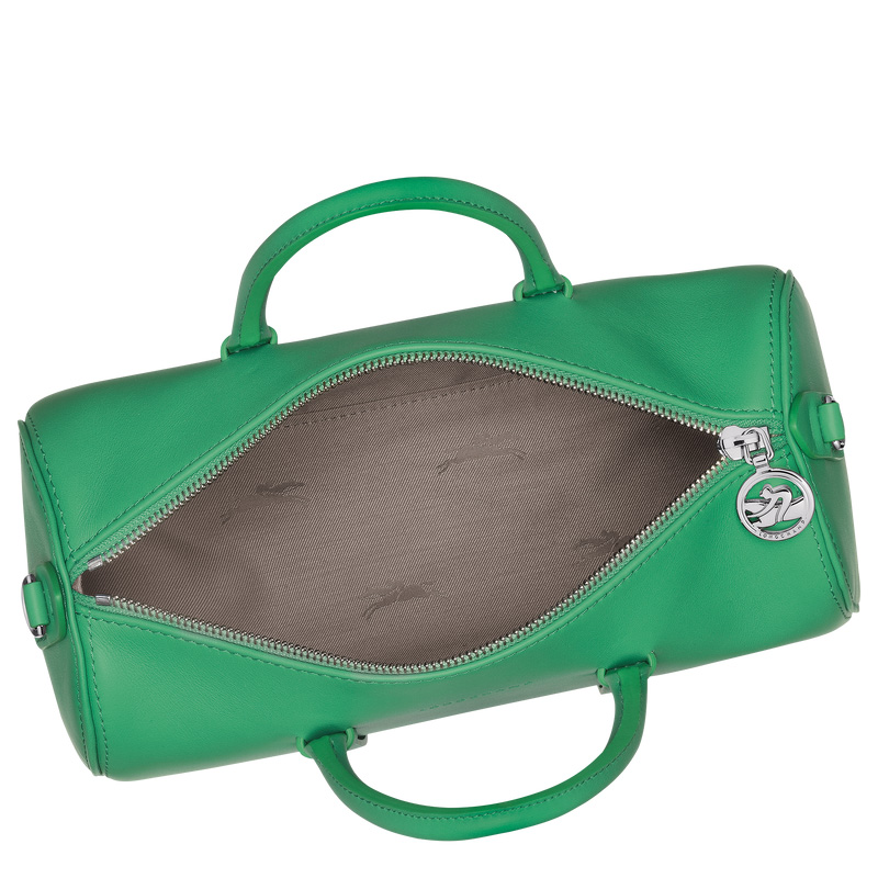 Bolsa de Mão Longchamp Daylong M Handbag Feminino Verdes | LC-CZZJ8471