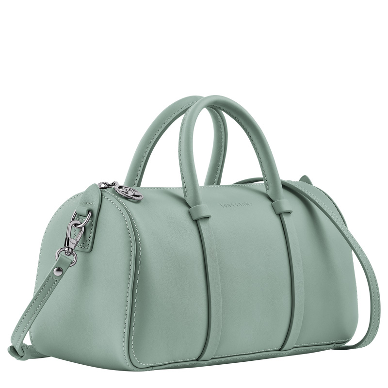 Bolsa de Mão Longchamp Daylong M Handbag Feminino Celadon | LC-EEFT6235