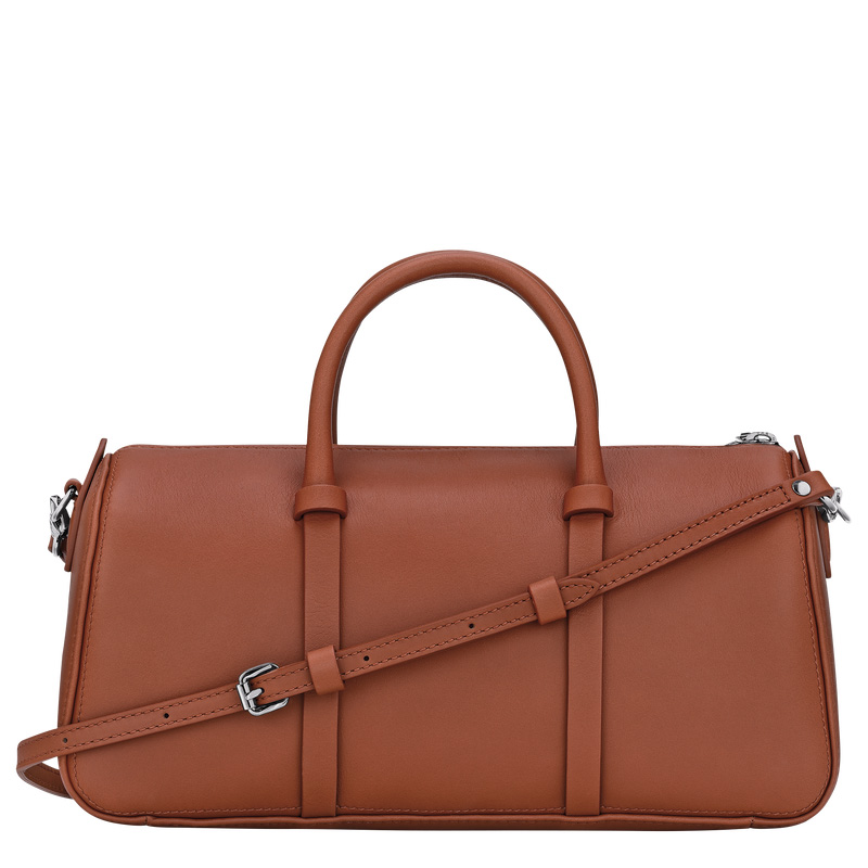 Bolsa de Mão Longchamp Daylong M Handbag Feminino Cognac | LC-TEVN8901
