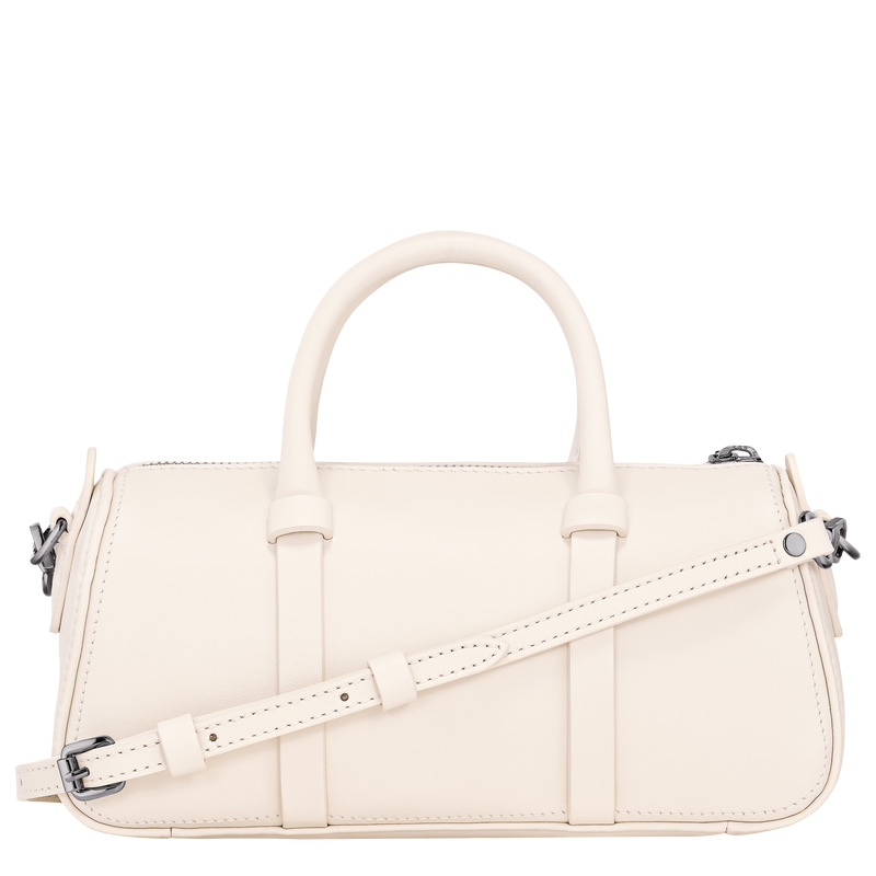 Bolsa de Mão Longchamp Daylong S Handbag Feminino Ecru | LC-UVJI6954