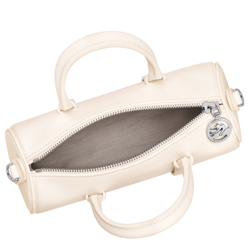 Bolsa de Mão Longchamp Daylong S Handbag Feminino Ecru | LC-UVJI6954