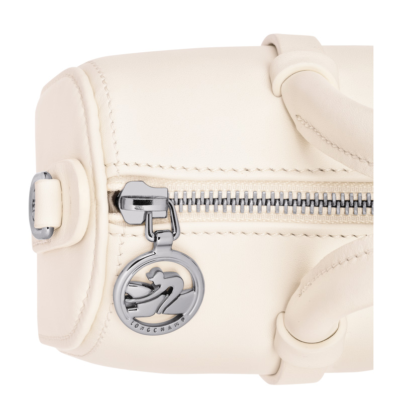 Bolsa de Mão Longchamp Daylong S Handbag Feminino Ecru | LC-UVJI6954