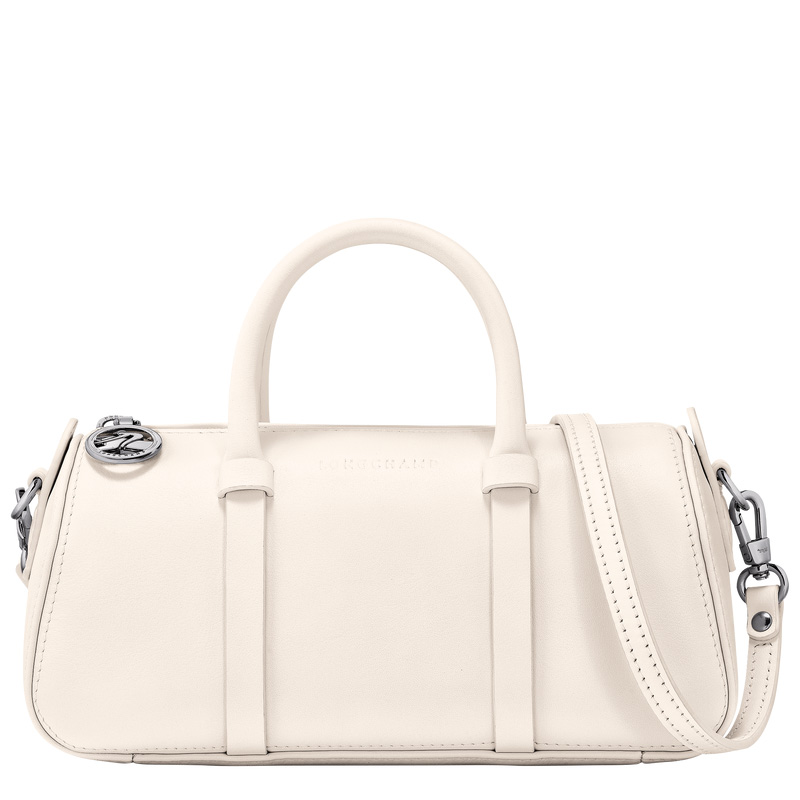 Bolsa de Mão Longchamp Daylong S Handbag Feminino Ecru | LC-UVJI6954