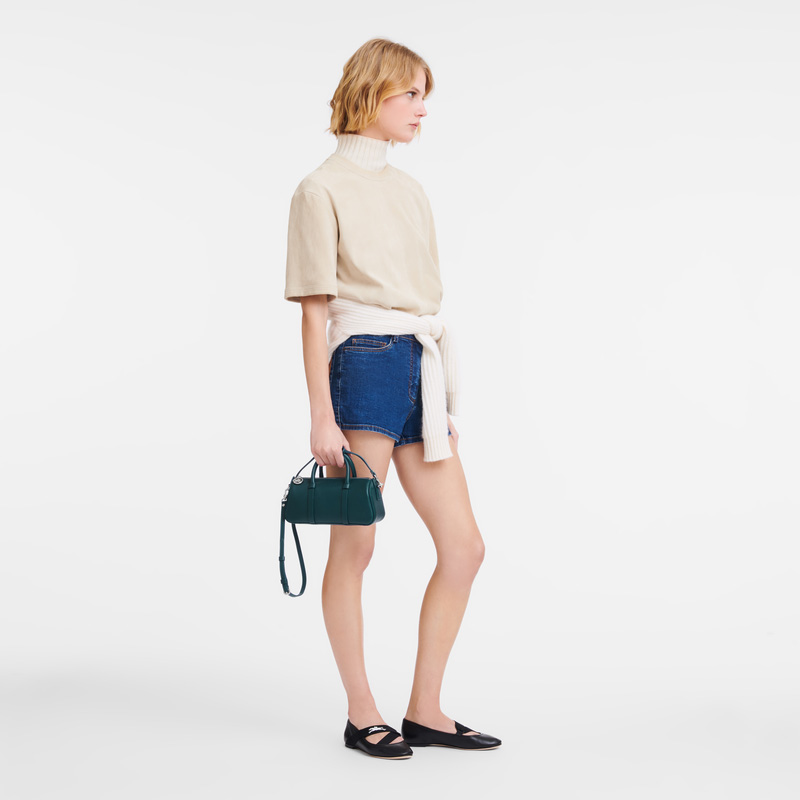 Bolsa de Mão Longchamp Daylong S Handbag Feminino Azuis | LC-JGZE2381