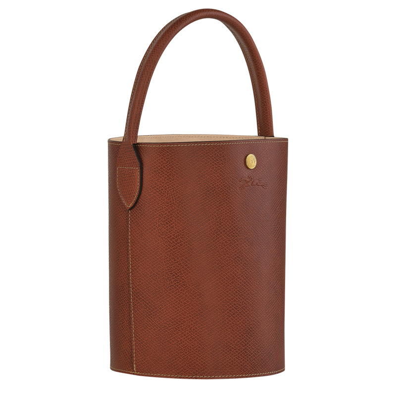 Bolsa de Mão Longchamp Épure S Bucket bag Feminino Marrom | LC-KLIV7767