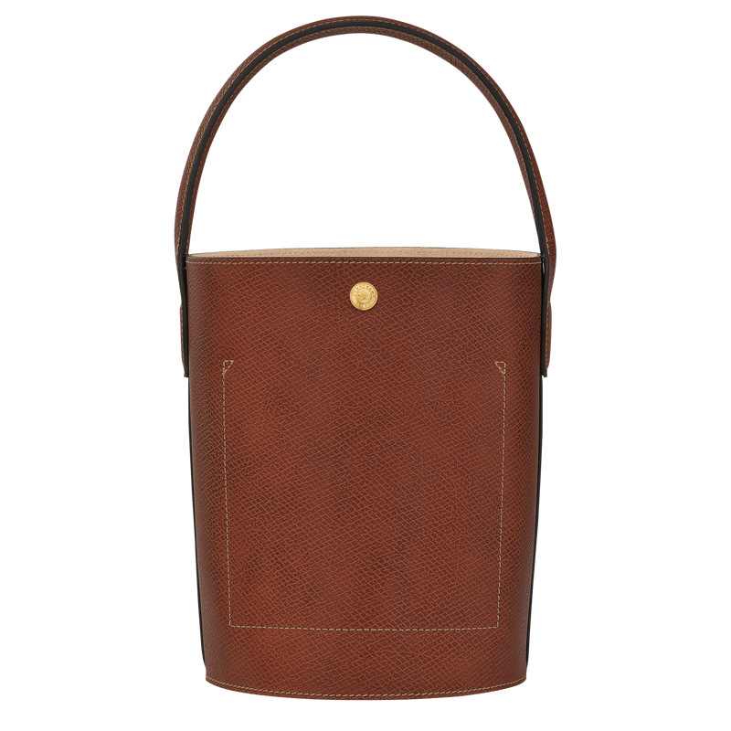 Bolsa de Mão Longchamp Épure S Bucket bag Feminino Marrom | LC-KLIV7767