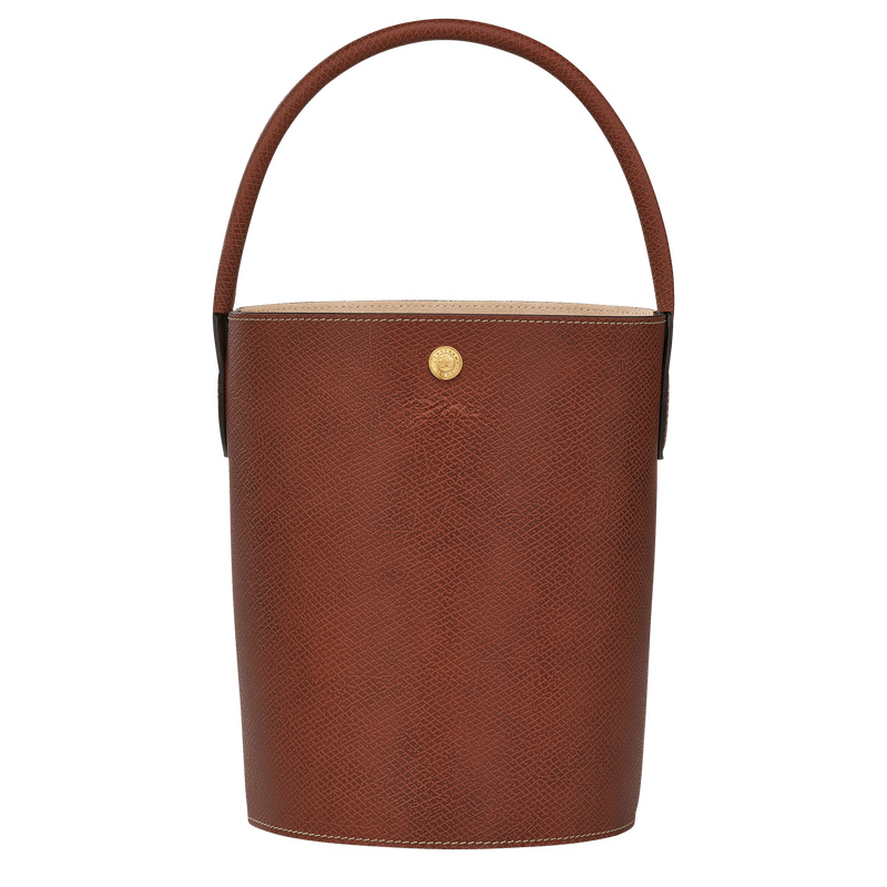 Bolsa de Mão Longchamp Épure S Bucket bag Feminino Marrom | LC-KLIV7767