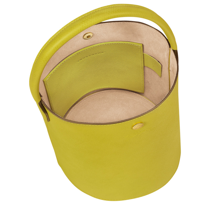 Bolsa de Mão Longchamp Épure S Bucket bag Feminino Verdes | LC-XHEF1587