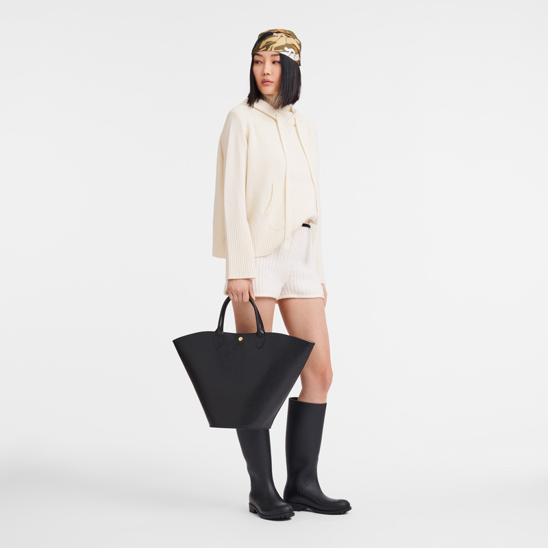Bolsa de Mão Longchamp Épure XL Tote bag Feminino Pretas | LC-OUIH6147