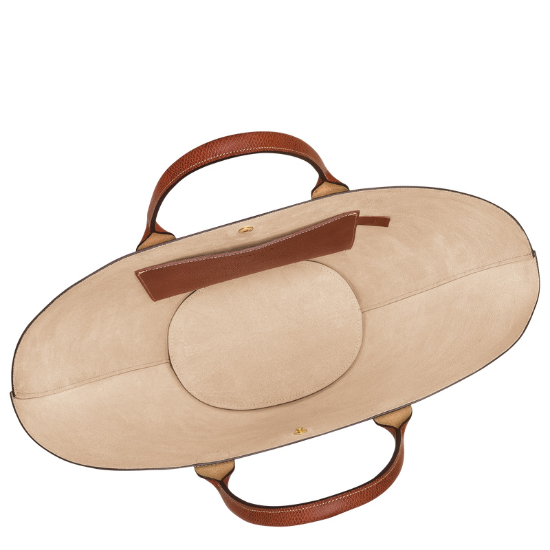 Bolsa de Mão Longchamp Épure XL Tote bag Feminino Marrom | LC-CXHU1163
