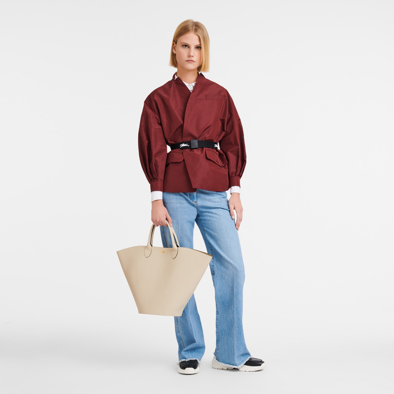 Bolsa de Mão Longchamp Épure XL Tote bag Feminino Paper | LC-RTKU5414