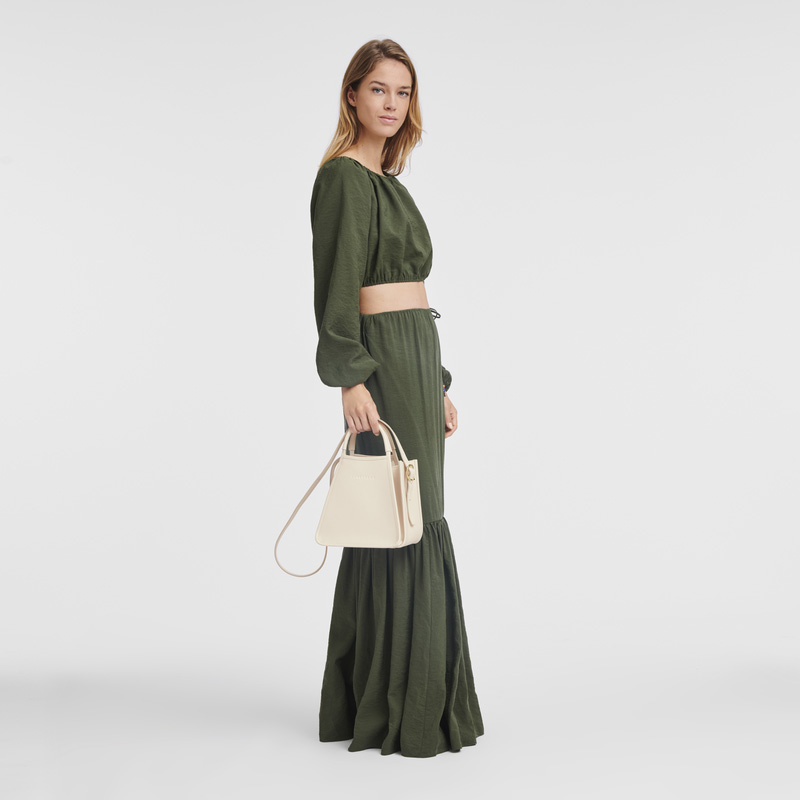 Bolsa de Mão Longchamp Le Foulonné S Handbag Feminino Paper | LC-GNGE2967