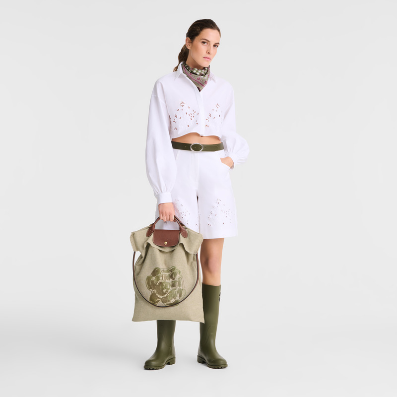 Bolsa de Mão Longchamp Le Pliage Collection XL Artichoke bag Feminino Artichoke | LC-WBBQ4042