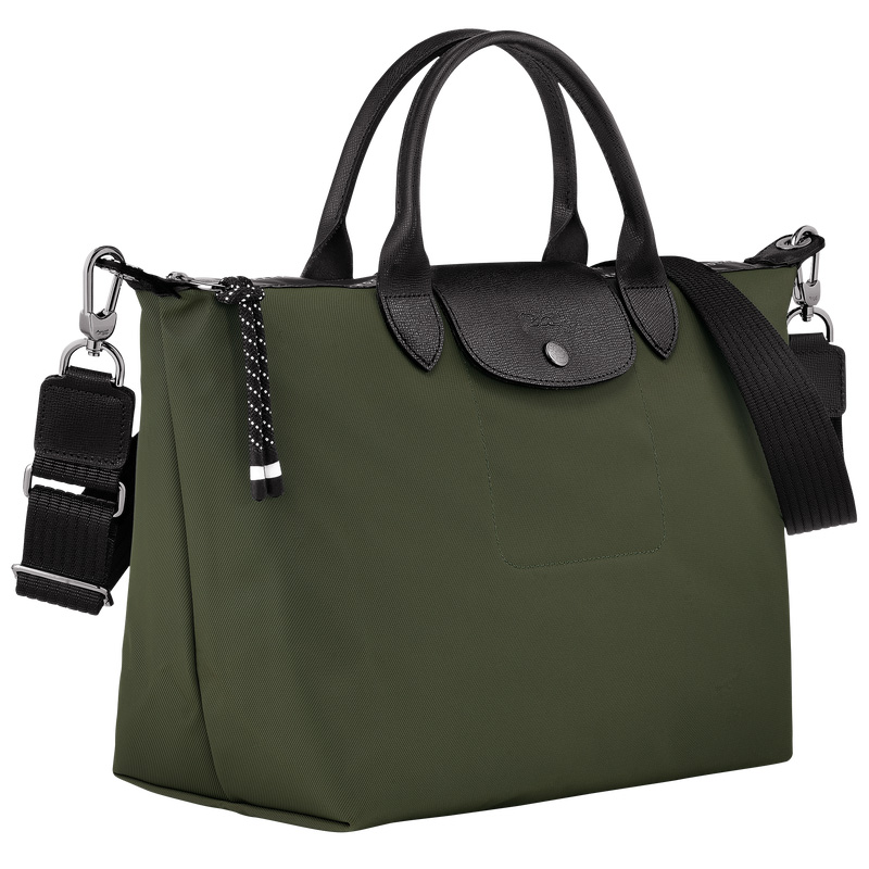 Bolsa de Mão Longchamp Le Pliage Energy L Handbag Feminino Caqui | LC-PVIM3320