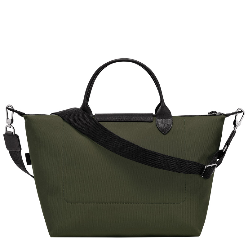 Bolsa de Mão Longchamp Le Pliage Energy L Handbag Feminino Caqui | LC-PVIM3320