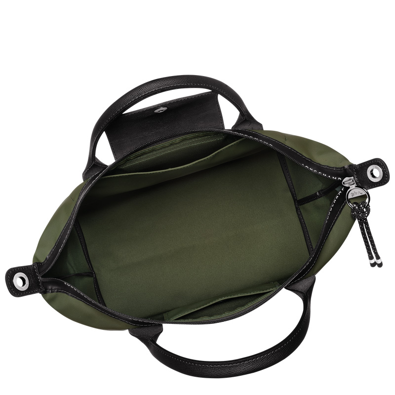 Bolsa de Mão Longchamp Le Pliage Energy L Handbag Feminino Caqui | LC-PVIM3320
