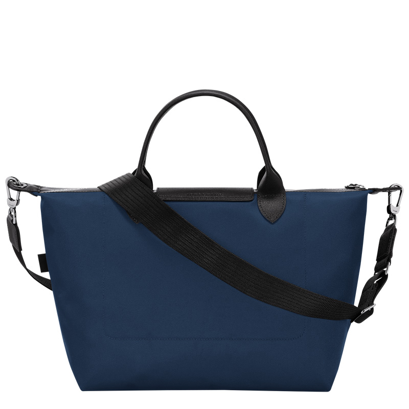 Bolsa de Mão Longchamp Le Pliage Energy L Handbag Masculino Azul Marinho | LC-EWHM4057