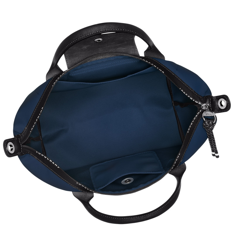Bolsa de Mão Longchamp Le Pliage Energy L Handbag Masculino Azul Marinho | LC-EWHM4057