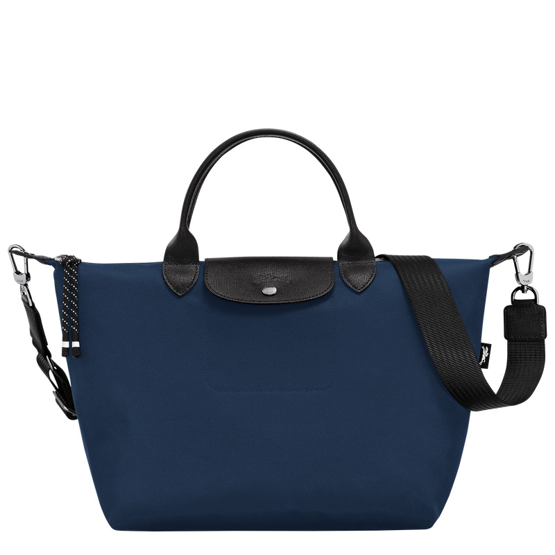 Bolsa de Mão Longchamp Le Pliage Energy L Handbag Masculino Azul Marinho | LC-EWHM4057