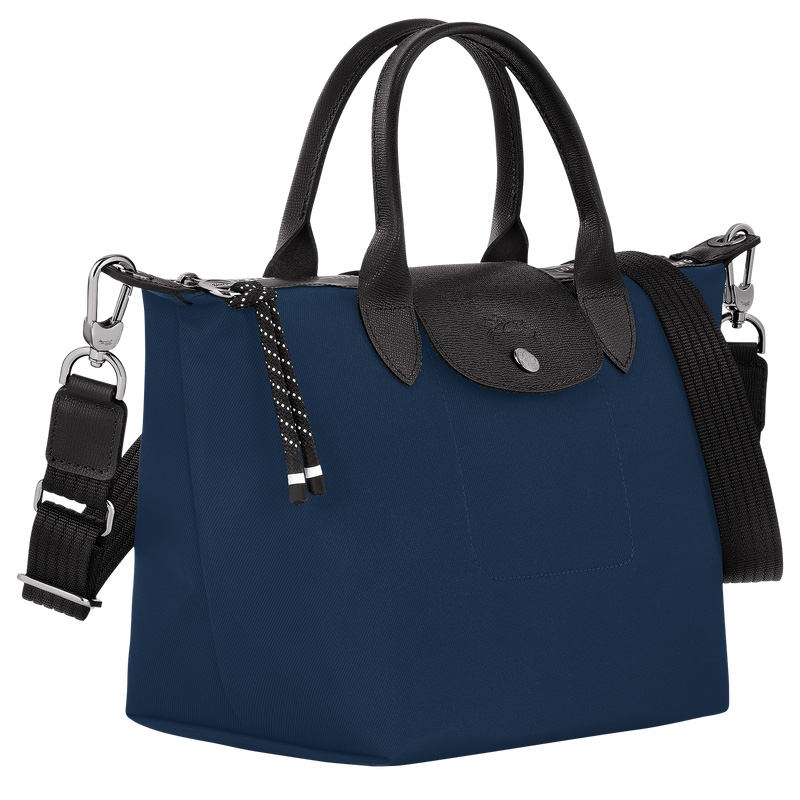 Bolsa de Mão Longchamp Le Pliage Energy S Handbag Feminino Azul Marinho | LC-YPLF9960